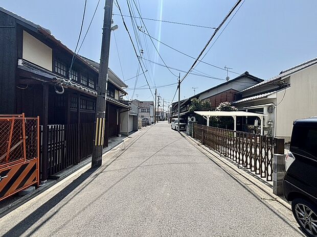 【前道】現地の周辺環境を見に行きませんか？お車で現地までご案内します！
現地（2025年3月）撮影