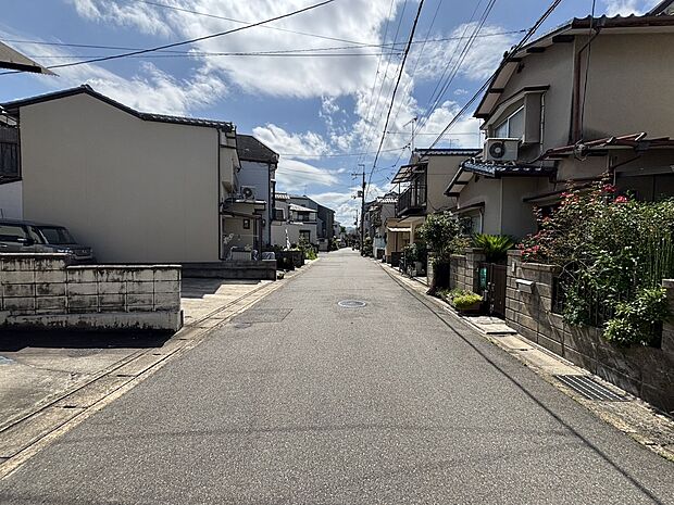 【前道】前道広々6ｍ！
現地（2025年6月）撮影