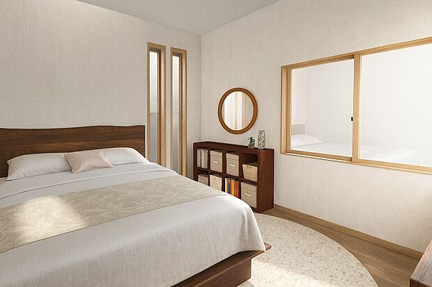 【■洋室6帖/イメージパース】クロスの種類もお好きに選べます！お子様部屋をかわいくしたり、自分らしさを表現できる自由設計！