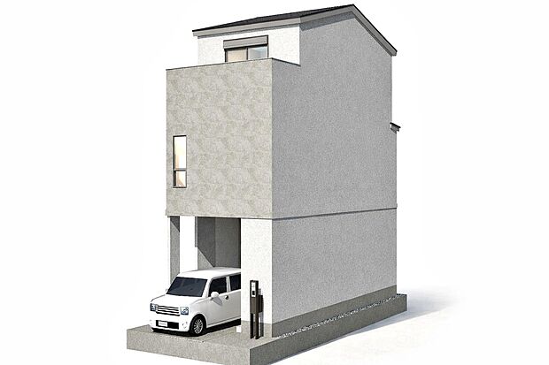 【【外観イメージパース】】お客様に合わせたイメージパースを作成いたします!間取りの変更等ご相談くださいませ。
※イメージパース図のため、実際の色味や材質とは異なる場合がございます