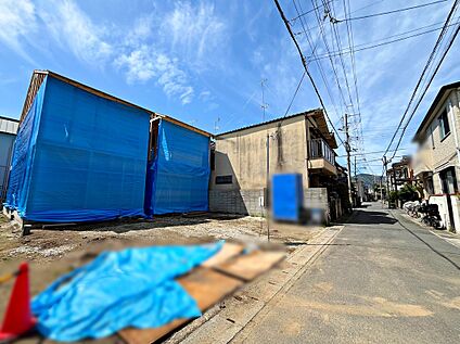 【現地・前道】