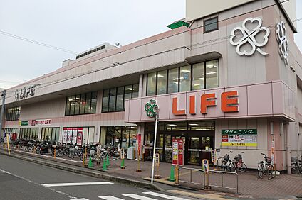 ライフ壬生店 約615ｍ(徒歩8分)