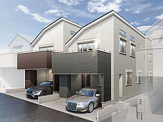 中野区 沼袋４丁目 新築戸建 全２棟 外観