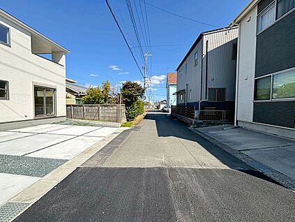前面道路写真