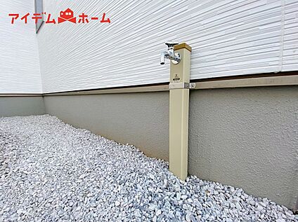 １号棟　立水栓