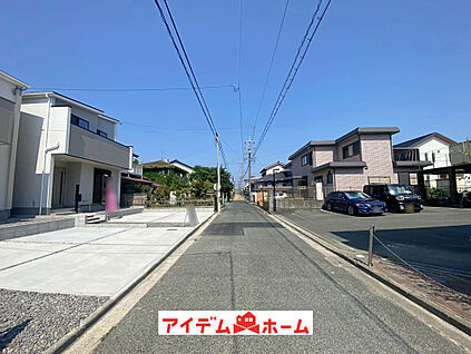 前面道路写真