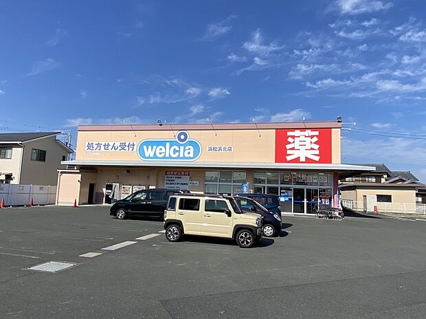 ウエルシア浜松浜北店（約880m）