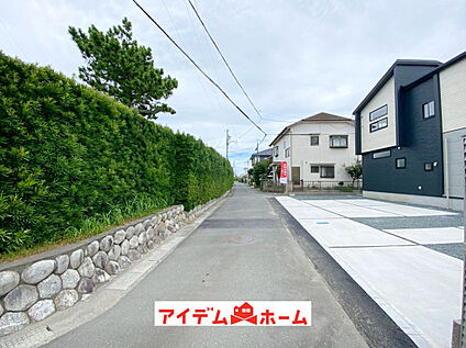 前面道路写真
