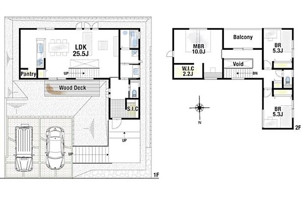 各居室に収納があります!