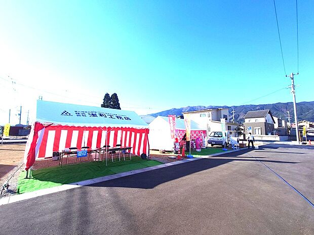 プレシア 林堂   D号地 モデルハウス 完成イベント風景