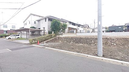 現地写真（A号地北西より撮影）