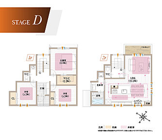 階段に設けた大きな窓から木漏れ日が入り、洗練された空間を演出。優雅な時間を過ごせる自慢の逸邸です。 