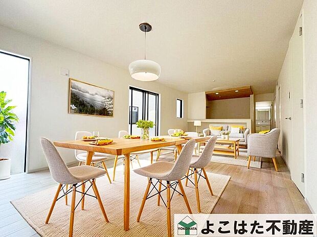 リビング※内観イメージ画像、家具は販売価格に含まれません。(3号棟)