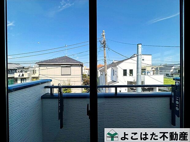 ~現地からの眺望~開放感のある子の眺望がポイント。空の広さを感じられます。