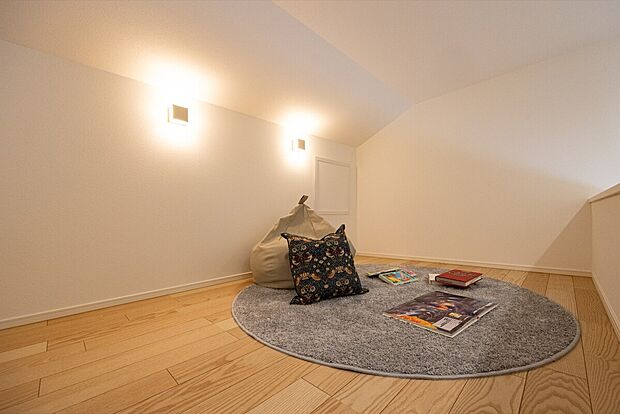 【ロフト】趣味スペースや収納、お子様の遊びスペース、、様々な用途に利用できます♪