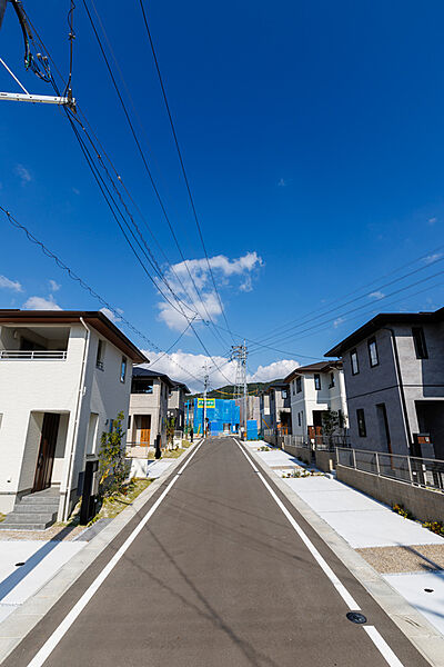 第１期　完成直前の街並み