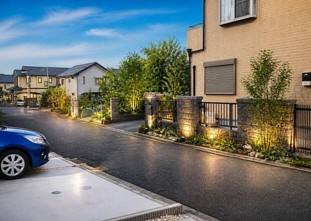 住宅用の土地では前面道路に2m以上接していなければならないと法律で定められています。しかし、お持ちの車のサイズやライフスタイルなどにより、2mでは利便が悪い場合もございますので、事前に確認しましょう。