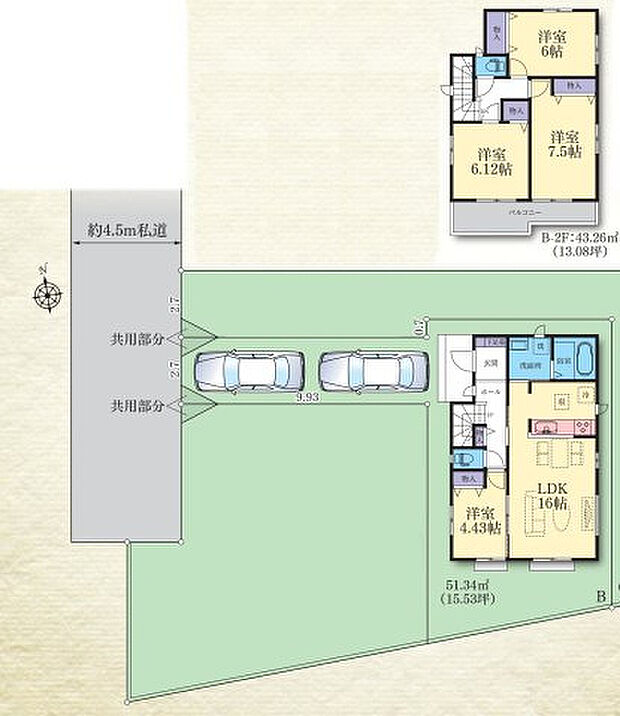 【4LDK】2026年7月築
家族の時間を大切にする方におすすめの4LDK新築戸建。広々としたLDKは家族の中心となる空間で、明るく開放的な設計が魅力です。4つの個室はそれぞれ十分な広さを確保し、お子様の勉強部屋やご夫婦の寝室、書斎など多用途に活用可能。家事動線にも配慮された機能的な間取りで、毎日の暮らしをスムーズに。最新仕様の水まわり設備で、清潔感と快適性を両立しています。資産価値の維持にも優れた、こだわりの住まいとなっております。