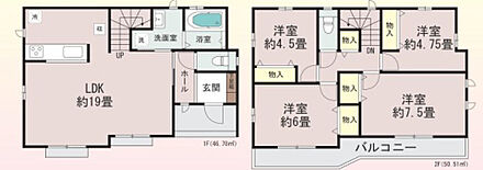 2026年5月築
ゆとりと品格を兼ね備えた4LDK新築戸建。重厚感のある外観と、洗練された内装デザインが印象的な住まいです。LDKは大空間設計で、ご家族でくつろぐひとときを豊かに演出。4つの居室はそれぞれ独立性が高く、プライバシーにも配慮された設計となっています。収納スペースも各所に充実し、生活感を感じさせないすっきりとした空間を実現。高い住宅性能と最新設備で、快適で安心な暮らしを長くお楽しみいただけます。ご家族の理想を叶える一邸です。 