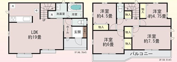 【4LDK】2026年5月築
ゆとりと品格を兼ね備えた4LDK新築戸建。重厚感のある外観と、洗練された内装デザインが印象的な住まいです。LDKは大空間設計で、ご家族でくつろぐひとときを豊かに演出。4つの居室はそれぞれ独立性が高く、プライバシーにも配慮された設計となっています。収納スペースも各所に充実し、生活感を感じさせないすっきりとした空間を実現。高い住宅性能と最新設備で、快適で安心な暮らしを長くお楽しみいただけます。ご家族の理想を叶える一邸です。