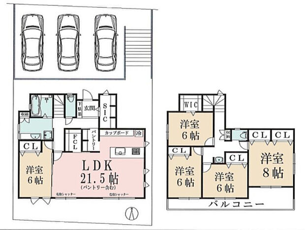 【5LDK】2026年5月築
二世帯居住にも対応できる、広々とした5LDK新築戸建。5つの居室と大型LDKを備え、ご家族それぞれの暮らし方に柔軟に対応します。プライベートな空間と共用スペースのバランスが絶妙で、世代を超えて快適に過ごせる設計が魅力。最新の住宅性能で、断熱性・耐震性・省エネ性すべてにおいて高水準を実現しました。収納も豊富で、大家族の荷物もすっきり整理可能。閑静な住宅街に位置し、落ち着いた住環境でゆとりある暮らしを叶えます。