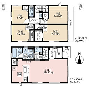 2027年1月築
ご家族でゆとりある暮らしを叶える4LDK新築戸建。4つの居室と広々としたLDKを備え、ご家族それぞれのプライベート空間と団らんの場をしっかり確保しました。お子様の成長に合わせて使い分けできる柔軟な間取りは、長期的なライフプランにも対応。最新の住宅設備と高い断熱性能で、一年を通して快適な暮らしを実現します。耐震性能にも優れ、ご家族の安全を守る安心の住まい。収納スペースも豊富で、すっきりとした生活を送れる理想的な物件です。 