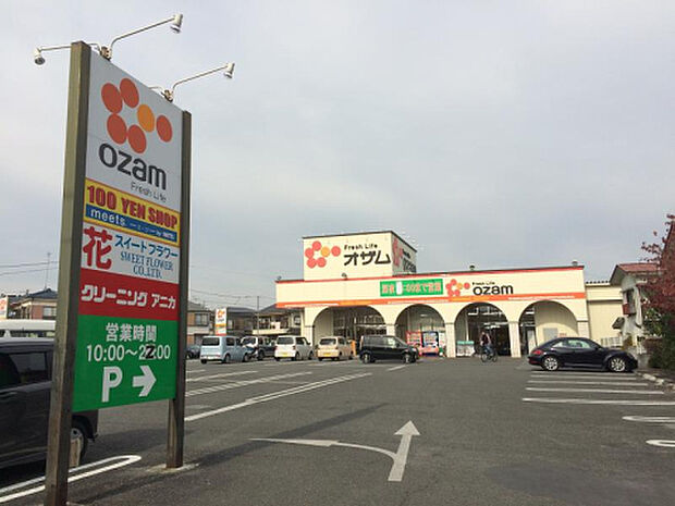 スーパーオザム大楽寺店(約1,035m)