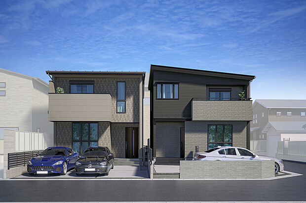 T-1、T-2／小中学校が近く、スーパー・コンビニ・銀行も徒歩圏内！ショッピングや外食、映画も楽しめる「mozoワンダーシティ」まではマイカー約8分で行けるので、家族でのお出かけも充実します。