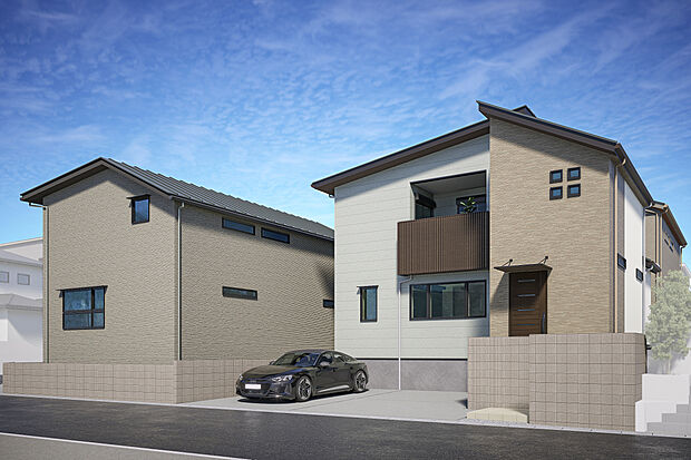 T-4／ゆとりある敷地に、広々LDK＆ゆったりプライベートスペースの住まいが誕生します。穏やかな家族の時間を紡ぐ理想的な住まいの仕様で、想い描く幸せな暮らしが実現します。