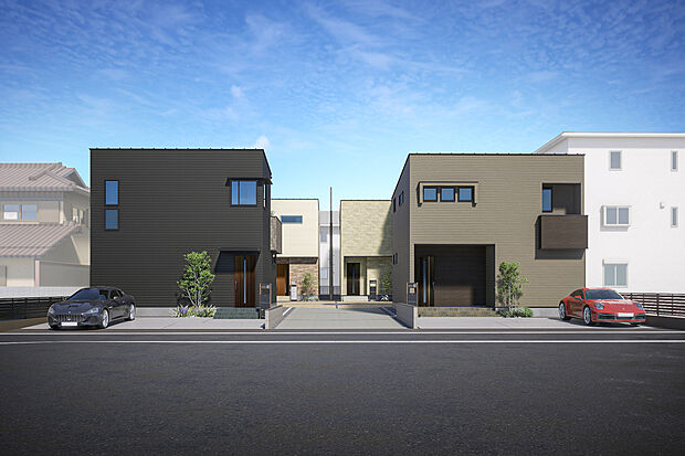 T-1、T-4／駐車3台可＆LDK広々20帖超のゆとりが魅力の間取りプラン。家事のしやすさにも配慮した動線設計で、いつもの暮らしがグッとスマートに！