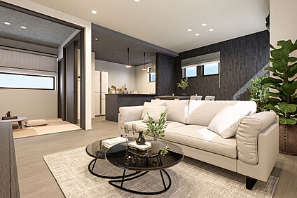 リビングダイニング完成予想図