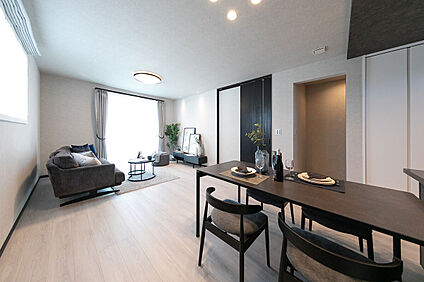 リビングダイニング完成予想図