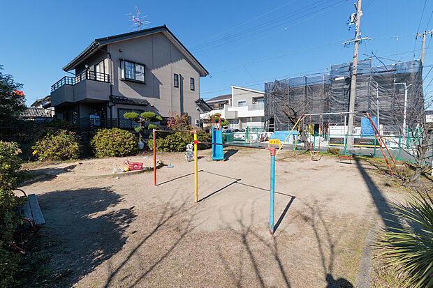 鹿田合田北児童遊園（約5m）