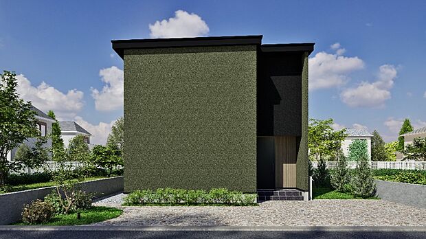 【完成予想図】
都会的で洗練された上品さのあるアーバンシックな4LDKが登場です。2026年7月完成予定!完成するのが楽しみですね。