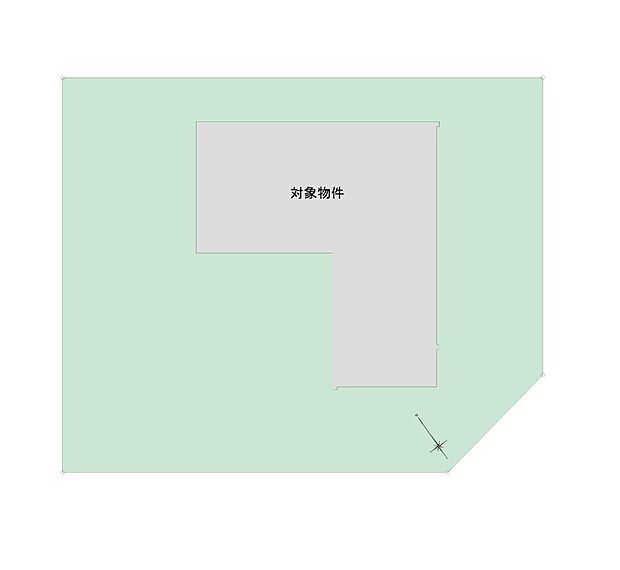【4LDK】土地面積は約76坪。開放感あふれる角地です。採光や通風が期待でき、快適に暮らせるお住まいが実現できます。
