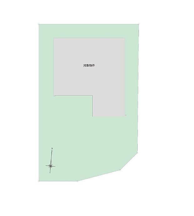 【4LDK】幅員約15mの南道路に面した、明るく開放感のある区画です。