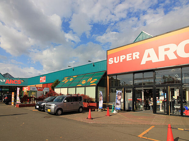スーパーアークス北野店（約660m）