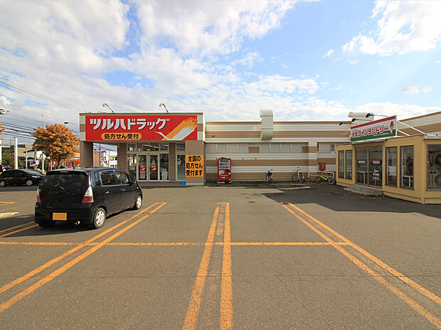 ツルハドラッグ月寒東2条店（約300m）