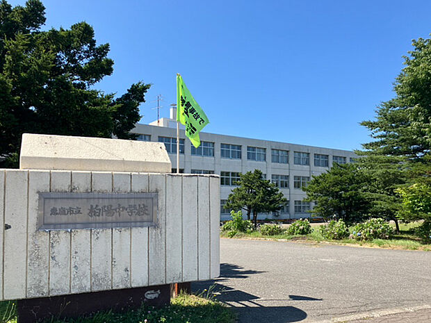 柏陽中学校（約450m）