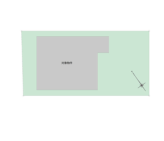 【3LDK】敷地面積は約37坪。建築後も生活しやすい平坦な整形地です。