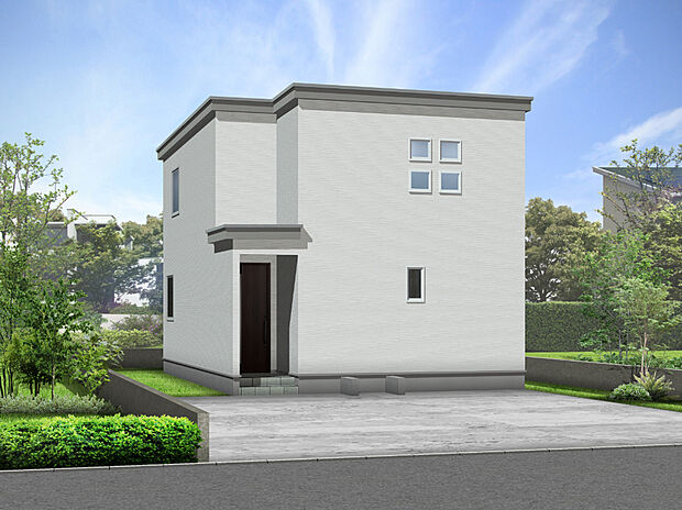 【【建築プラン例】】建物面積：113.46m2
建物価格：2321万円(税込)
※杭工事、分水工事、諸費用別途
※設計プランの参考一例であって、当該プランの採用可否は任意です。