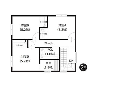 ご家族で共有できるFCL、在宅ワークや趣味に集中できる書斎がございます。 