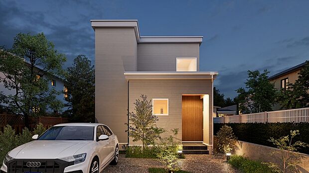 【【A棟 完成予想図】】寒冷地専用冷暖房エアコン付きで、1年中快適にお過ごしいただけます。その他、生活を豊かに彩る便利な設備も整ったお住まいです。