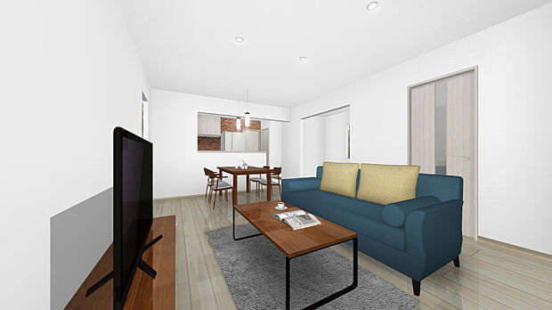 【【建物プラン例】】建物面積：100.75m2
建物価格　2060万円
※杭工事、分水工事、諸費用別途
※設計プランの参考一例であって、当該プランの採用可否は任意です。