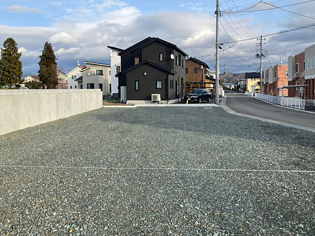 【【3号地 現地写真】】現在更地につき解体費用が掛からず、お引渡し後はスムーズに建築を始められます。
（2025年1月撮影）