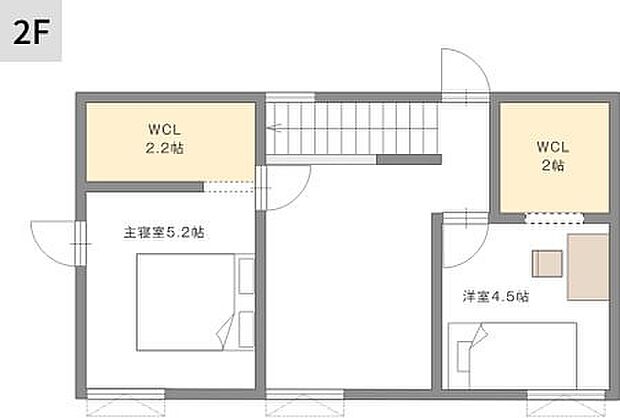 【【建築プラン例】】建築面積:74.52m2
建物価格:1849万円(税込)
※杭工事、分水工事、諸費用別途
※設計プランの参考一例であって、当該プランの採用可否は任意です。