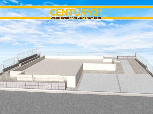 外構完成予想図