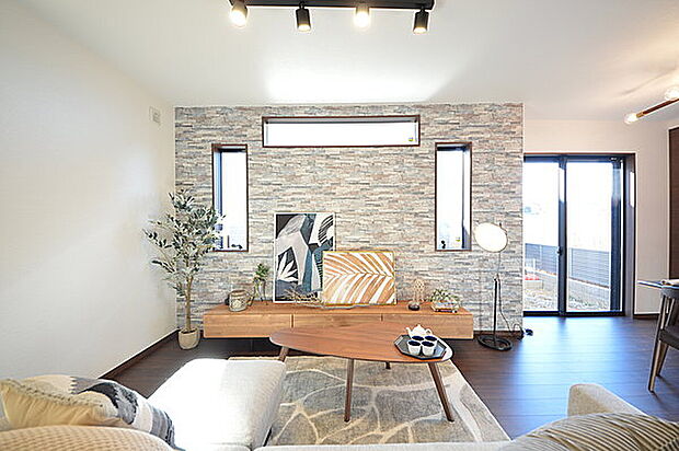 【施工例】広々ＬＤＫ１７．５帖の空間