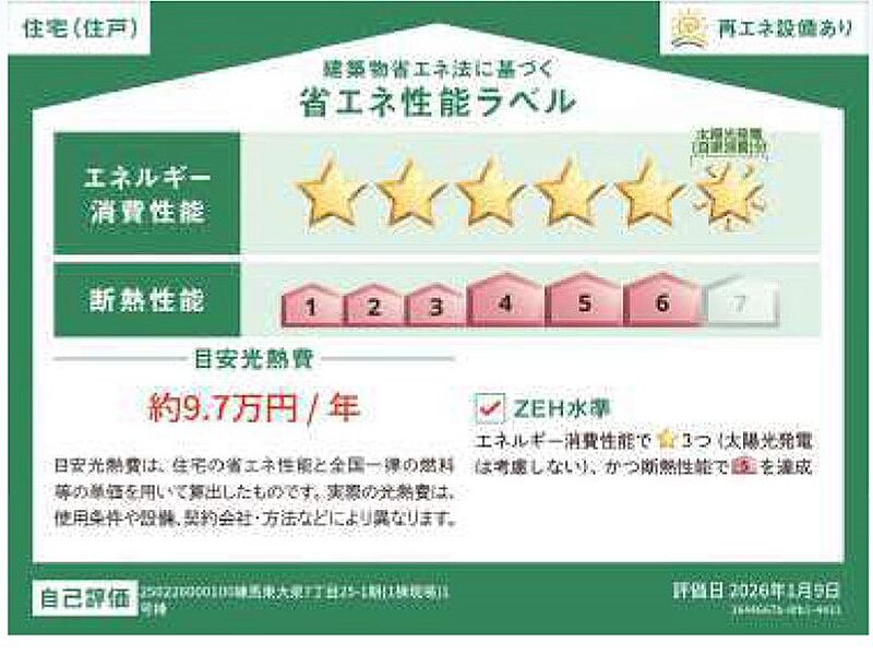 省エネ性能ラベル