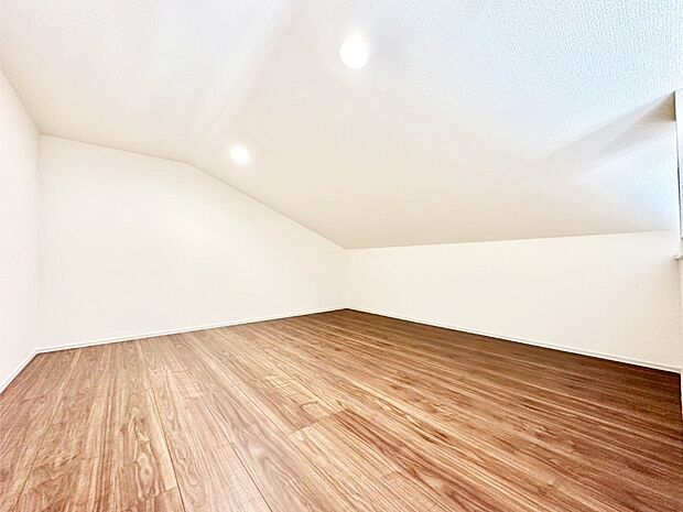 【その他内観】ゆとりある広さの小屋裏収納